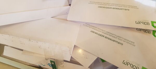 Голосование на парламентских выборах в Грузии - Sputnik Узбекистан