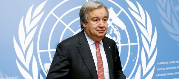 БМТ Бош котиби Антониу Гутерреш БМТ Бош котиби Антониу Гутерреш - Sputnik Ўзбекистон