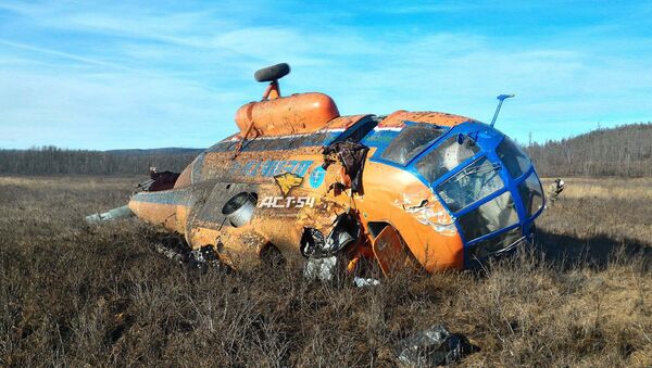 Вертолет с новосибирцами на борту потерпел крушение - Sputnik Узбекистан