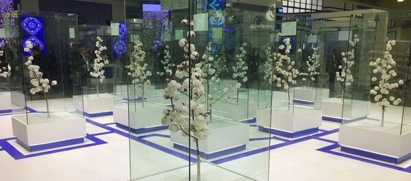 Выставка хлопка в Ташкенте Выставка хлопка в Ташкенте - Sputnik Узбекистан