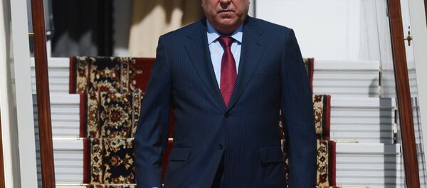 Тожикистон Республикаси президенти Эмомали Раҳмон Тожикистон Республикаси президенти Эмомали Раҳмон - Sputnik Ўзбекистон