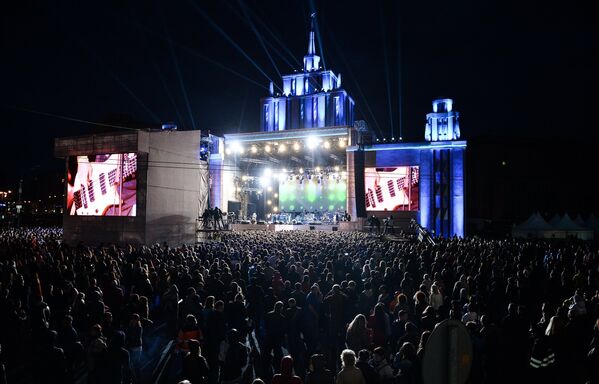 Концерт, посвященный Дню города в Москве - Sputnik Узбекистан