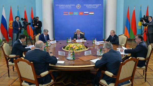 Заседание в Ереване Совета коллективной безопасности ОДКБ - Sputnik Узбекистан