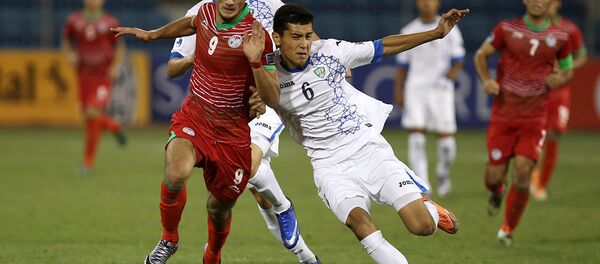 Матч молодежной сборной Узбекистана и Таджикистана - Sputnik Узбекистан