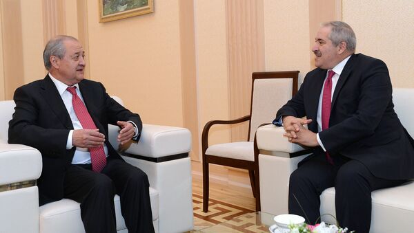 Министр иностранных дел Республики Узбекистан Абдулазиз Камилов и министр иностранных дел Иордании Насер Джуд - Sputnik Узбекистан