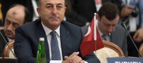 Глава МИД Турции Мевлют Чавушоглу Глава МИД Турции Мевлют Чавушоглу - Sputnik Ўзбекистон