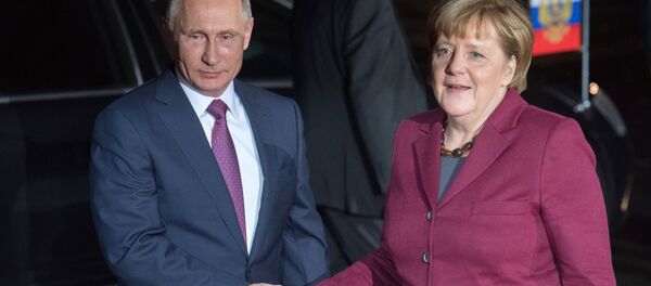 Берлинда бўлиб ўтган Норманд тўртлиги етакчилари учрашуви Берлинда бўлиб ўтган Норманд тўртлиги етакчилари учрашуви - Sputnik Ўзбекистон