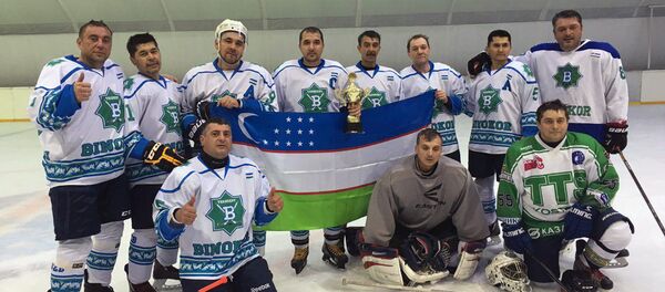 Столичный хоккейный клуб Бинокор Столичный хоккейный клуб Бинокор - Sputnik Ўзбекистон