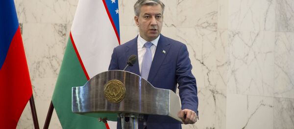 Ўзбекистоннинг РФдаги элчихонасида бўлиб ўтган брифинг Ўзбекистоннинг РФдаги элчихонасида бўлиб ўтган брифинг - Sputnik Ўзбекистон