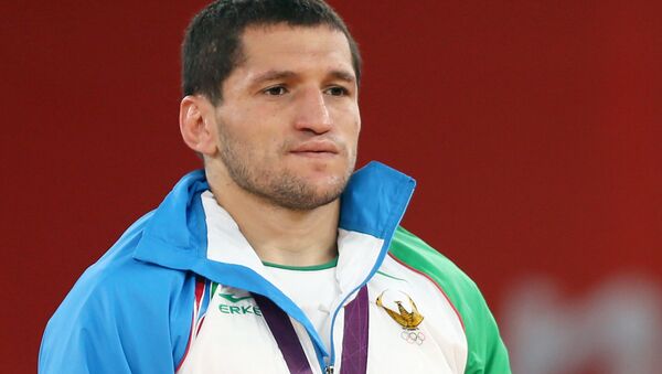 Узбекский спортсмен Сослан Тигиев - Sputnik Узбекистан