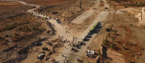 Гуманитарный коридор на севере Алеппо - Sputnik Узбекистан