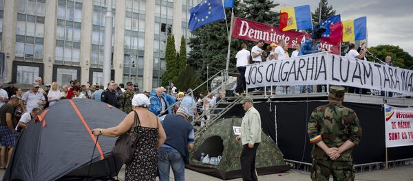 Кишиневдаги норозилик намойиши Кишиневдаги норозилик намойиши - Sputnik Ўзбекистон