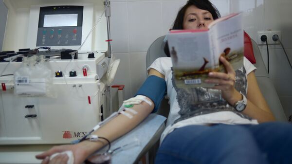 Центр переливания крови в Москве - Sputnik Ўзбекистон