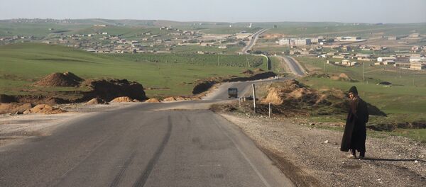 Дорога в Узбекистане Дорога в Узбекистане - Sputnik Узбекистан