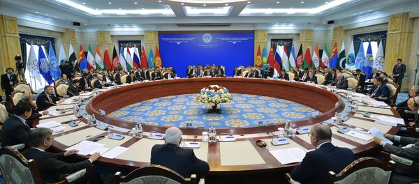 ШҲТ ҳукумат раҳбарлари кенгаши йиғилиши ШҲТ ҳукумат раҳбарлари кенгаши йиғилиши - Sputnik Ўзбекистон