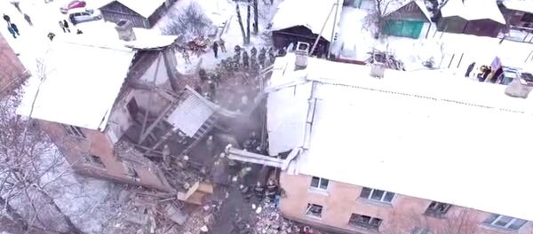 Спутник_Взрыв газа в жилом доме в Иваново: разбор завалов и эвакуация пострадавших - Sputnik Узбекистан