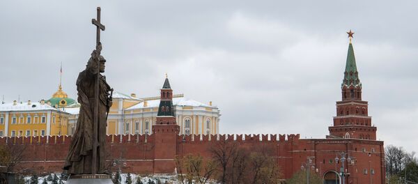 Открытие памятника князю Владимиру на Боровицкой площади - Sputnik Ўзбекистон