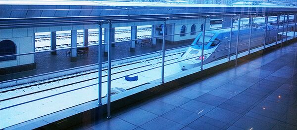 Железнодорожная станция в Ташкенте Железнодорожная станция в Ташкенте - Sputnik Узбекистан