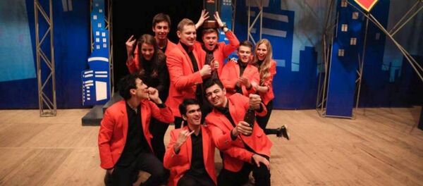 Команда КВН International из Ташкента Команда КВН International из Ташкента - Sputnik Узбекистан