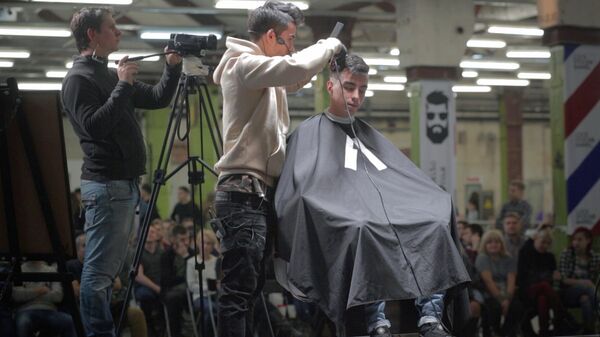 Барбер Баттл - 2016 в Москве Барбер Баттл - 2016 в Москве - Sputnik Узбекистан