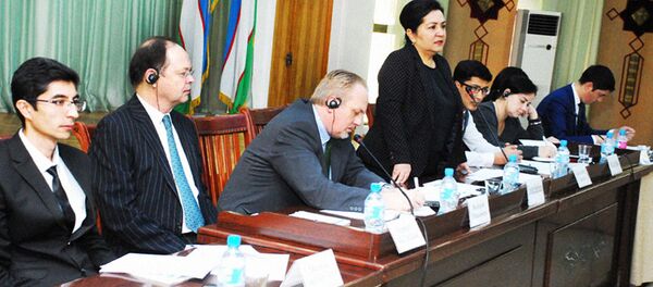 Семинар на тему: “Предварительные итоги Национального мониторинга детского и принудительного труда” в учебном центре ФП РУз - Sputnik Узбекистан