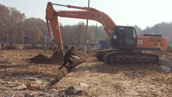 Снос деревянных бараков в Сергелийском районе Ташкента - Sputnik Ўзбекистон