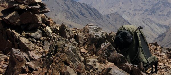 Горы в Таджикистане Горы в Таджикистане - Sputnik Ўзбекистон