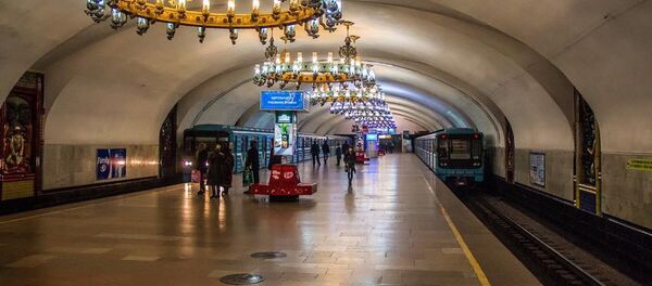 Метро в Ташкенте Метро в Ташкенте - Sputnik Ўзбекистон