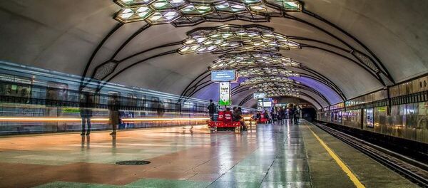 Метро в Ташкенте Метро в Ташкенте - Sputnik Ўзбекистон