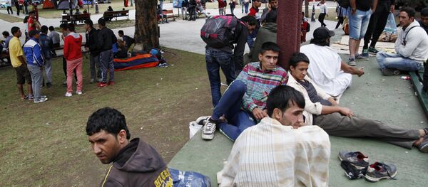 Лагерь мигрантов - Sputnik Узбекистан