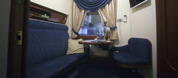 Презентация поезда Golden Еagle по новому маршруту Москва - Тегеран - Sputnik Узбекистан
