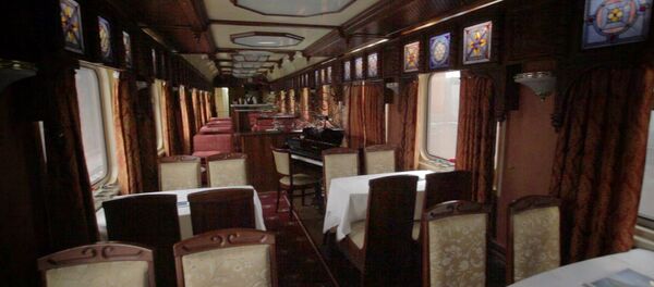 В Москве проводили поезд в Тегеран - Sputnik Узбекистан