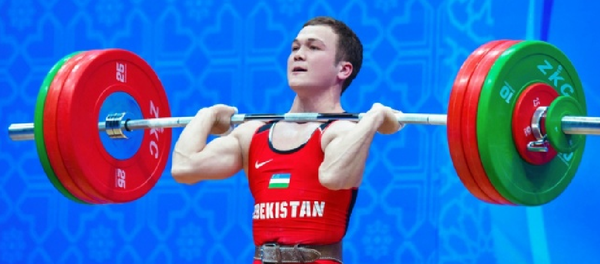 Юный тяжелоатлет из Узбекистана Адхам Эргашев Юный тяжелоатлет из Узбекистана Адхам Эргашев - Sputnik Узбекистан