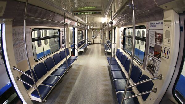 Zamonaviy metro vagoni - Sputnik O‘zbekiston