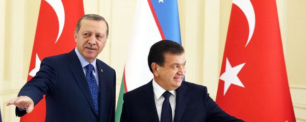Визит президента Турции в Узбекистан Визит президента Турции в Узбекистан - Sputnik Узбекистан
