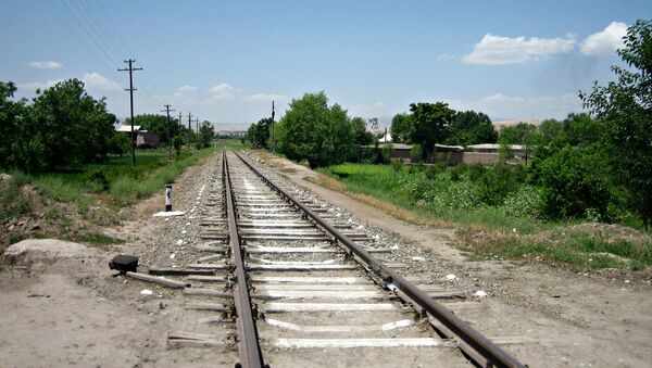 Железная дорога в Таджикистане - Sputnik Ўзбекистон