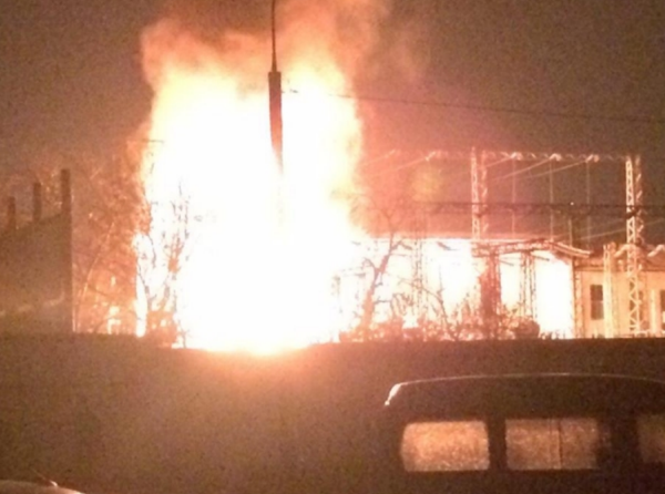 Пожар на трансформаторной подстанции в Ташкенте - Sputnik Ўзбекистон