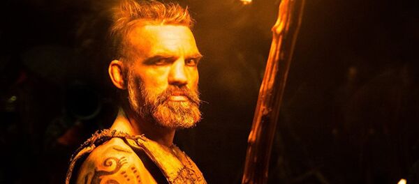 Вячеслав Юровских на съемках фильма Скиф - Sputnik Узбекистан