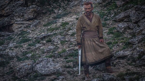 Вячеслав Юровских на съемках фильма Скиф Вячеслав Юровских на съемках фильма Скиф - Sputnik Узбекистан