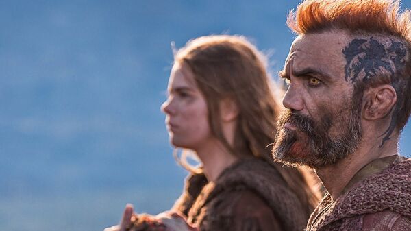 Вячеслав Юровских на съемках фильма Скиф - Sputnik Узбекистан