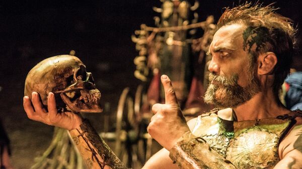 Вячеслав Юровских на съемках фильма Скиф Вячеслав Юровских на съемках фильма Скиф - Sputnik Узбекистан