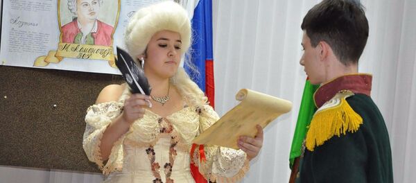 В Ташкенте проведен круглый стол на тему М.В. Ломоносов: великое имя и великая судьба к 305-летию ученого В Ташкенте проведен круглый стол на тему М.В. Ломоносов: великое имя и великая судьба к 305-летию ученого - Sputnik Узбекистан