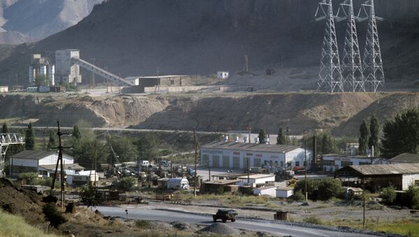 База строителей Верхне-Нарынского каскада ГЭС - Sputnik Узбекистан