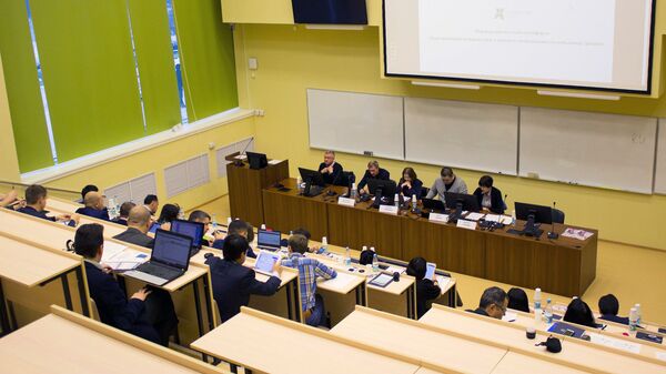 Медиафорум Конструктивная журналистика в контексте региональных и глобальных трендов, который проходил в городе Екатеринбурге Медиафорум Конструктивная журналистика в контексте региональных и глобальных трендов, который проходил в городе Екатеринбурге - Sputnik Узбекистан