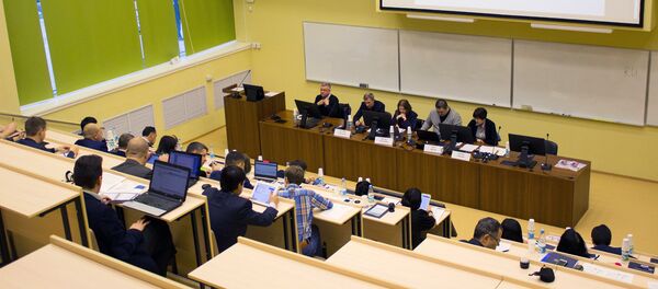 Медиафорум Конструктивная журналистика в контексте региональных и глобальных трендов, который проходил в городе Екатеринбурге Медиафорум Конструктивная журналистика в контексте региональных и глобальных трендов, который проходил в городе Екатеринбурге - Sputnik Ўзбекистон