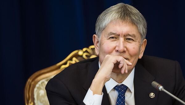 Almazbek Atambayev - Sputnik O‘zbekiston