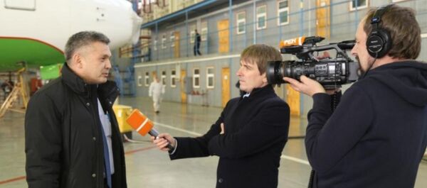 Журналисты из СНГ посетили Uzbekistan Airways Technics - Sputnik Узбекистан