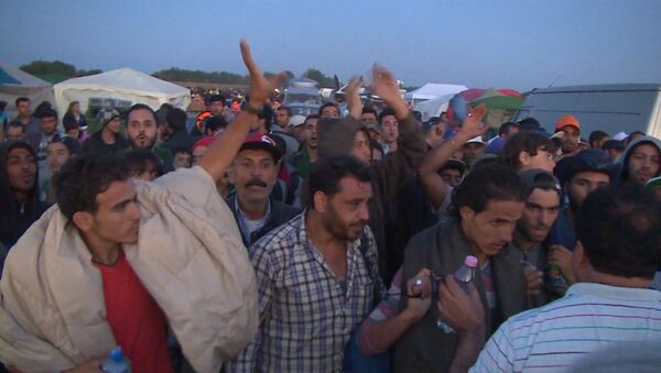 Беженцы в ЕС: толпы на дорогах, палаточные лагеря и акции протеста - Sputnik Узбекистан
