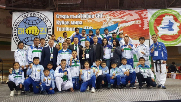 Узбекские тхэквондисты завоевали 34 медали на Кубке мира - Sputnik Узбекистан