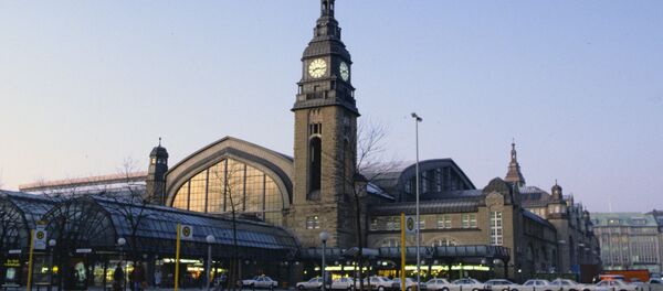 Вокзал в Гамбурге - Sputnik Узбекистан